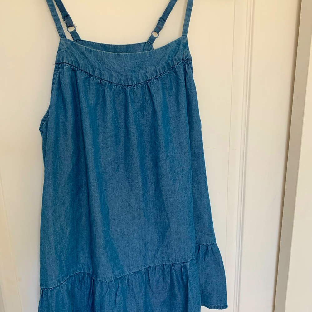 Old Navy Blue Flowy Tank